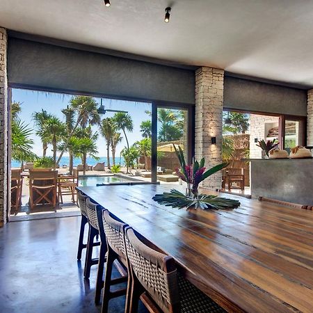 Beachfront Villa In Tankah Bay ตูลุม ภายนอก รูปภาพ